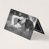 Modern Chalkboard Kalender Save the Date Karte (Rückseite)