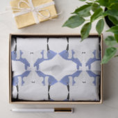 Modern charming belted kingfisher seidenpapier (Geschenk)