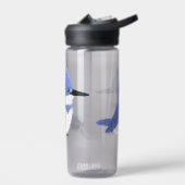 Modern charming belted kingfisher trinkflasche (Links)