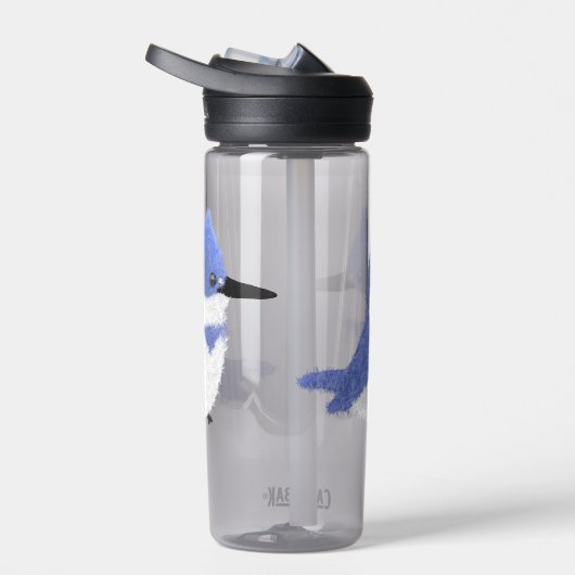 Modern charming belted kingfisher trinkflasche (Rechts)