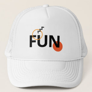 Modern, cheerful, lively, cool, trendy design Fun Truckerkappe