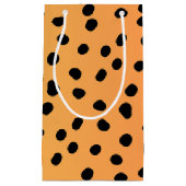 Modern Cheetah Print Kleine Geschenktüte (Vorderseite)