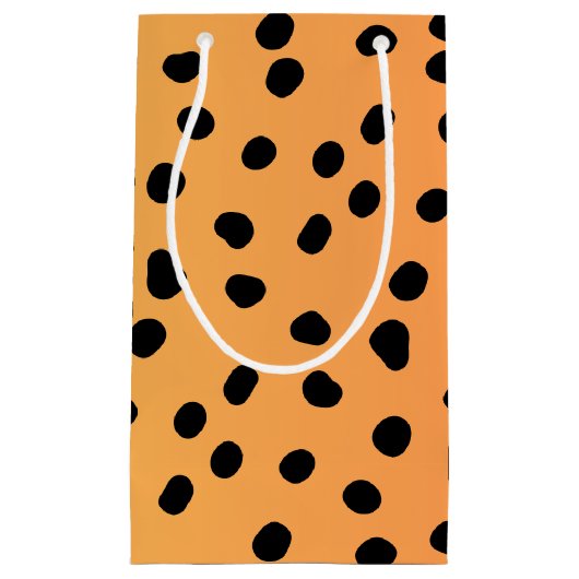 Modern Cheetah Print Kleine Geschenktüte (Vorderseite)