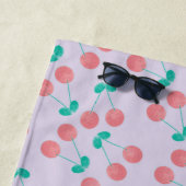 Modern Cherries Pattern Strandtuch (Beispiel)
