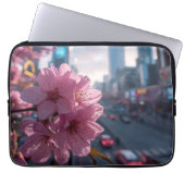 Modern Cherry Blossom 13' Laptopschutzhülle (Vorderseite)