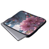 Modern Cherry Blossom 15' Laptopschutzhülle (Vorne Knopf)