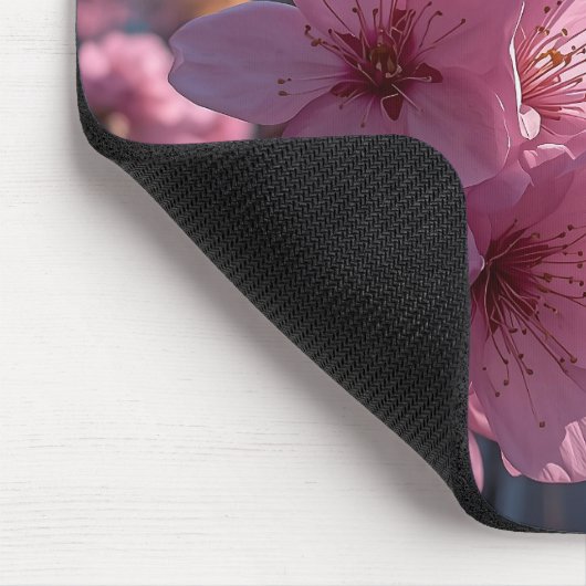 Modern Cherry Blossom Mousepad (Ecke)