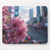 Modern Cherry Blossom Mousepad (Vorne)