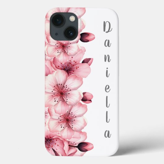 Modern Cherry Blossom Pink Case-Mate iPhone Hülle (Rückseite)