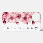 Modern Cherry Blossom Pink Case-Mate iPhone Hülle (Rückseite (Horizontal))