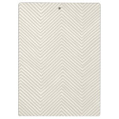 Modern Chevron Klemmbrett (Rückseite)