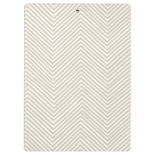 Modern Chevron Klemmbrett (Rückseite)