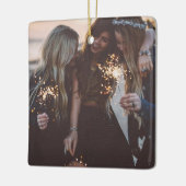 Modern Chic Best Friends Keramikornament (Links)