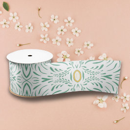 Modern Chic Boho Floral Sweet 16 Geburtstagsparty Satinband