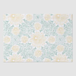 Modern Chic Boho Floral Sweet 16 Geburtstagsparty Seidenpapier