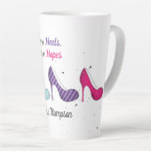 Modern Chic Custom Womens Shoes Milchtasse (Rechte Ecke)