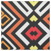 Modern chic Ethnic Mosaic Geometric Muster Stoff (Muster)