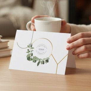 Modern Chic Ihr Logo Joy Business Weihnachten