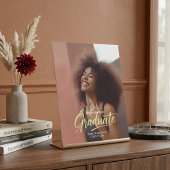 Modern Chic Photo Graduation Party  Sockelschild