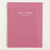 Modern Chic Pink 2023 Wochen Monatszeitschrift nic Planer (Vorderseite)