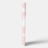 Modern Chic Pink Wasserfarben Streifen Case-Mate iPhone Hülle (Rückseite / Rechts)
