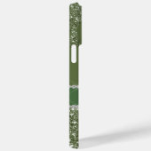 Modern Chic Sage Green Glitzer Sparkle Diamond Case-Mate iPhone Hülle (Rückseite / Rechts)