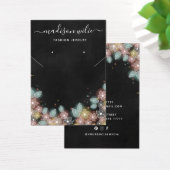 Modern Chic Schmuck Necklace Ohrring-Karte (Schreibtisch)