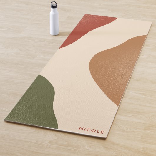 Modern Chic Terracotta Yoga Mat Yogamatte (Beispiel)