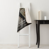 Modern Chic Wedding Liebe Couple Trust Magic Foto Sherpadecke (Beispiel)