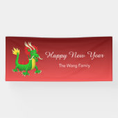 Modern Chinese Dragon Banner (Horizontal)