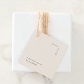 Modern Christian Baptism God Parent Geschenkanhänger (Beispiel)