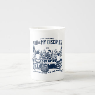 Modern Christian Cup with inspiring Bible verse Porzellantasse
