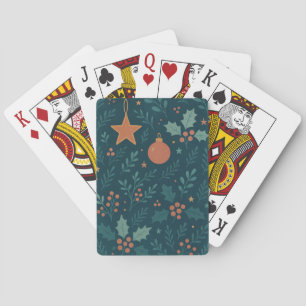 Modern Christmas 2026 Custom Poker Cards - Trendy Spielkarten