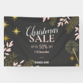 Modern Christmas Business Sale Store Werbeaktion Banner (Horizontal)