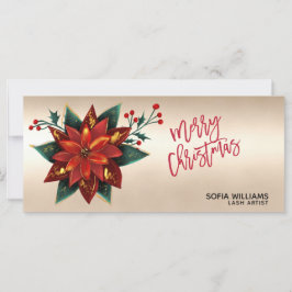 Modern Christmas Certificate - Geschenkkarte - Log