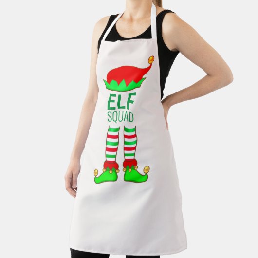 Modern Christmas Elf Squad Schürze (InSitu)