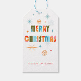 MODERN CHRISTMAS Geschenkmarke Geschenkanhänger