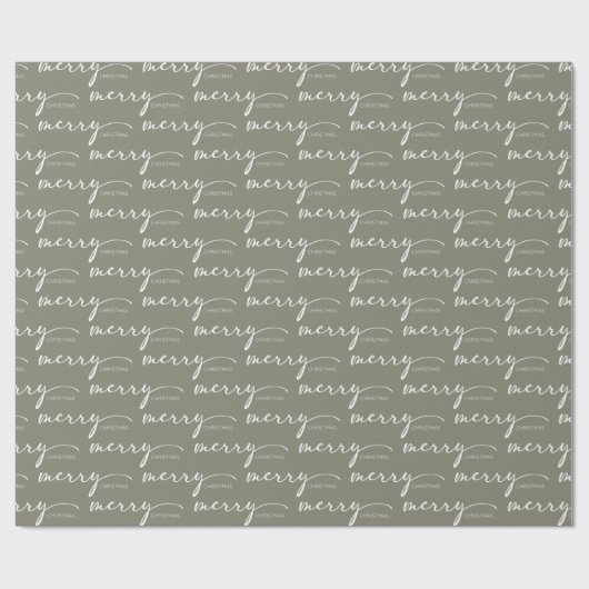 Modern Christmas Geschenkpapier (Flach)