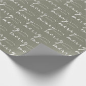 Modern Christmas Geschenkpapier (Ecke)