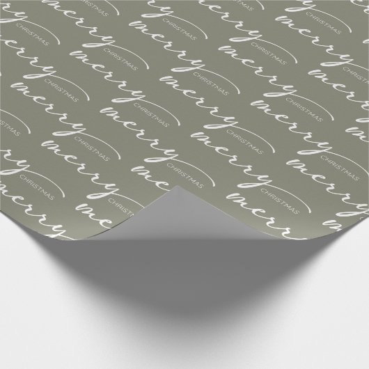 Modern Christmas Geschenkpapier (Ecke)