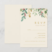 Modern Christmas Greenery Cream Song Request UAWG