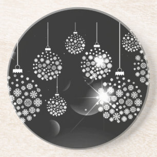MODERN **CHRISTMAS ORNANATION** SANDSTONE UNTERSET GETRÄNKEUNTERSETZER