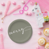 Modern Christmas Pappteller (Party)