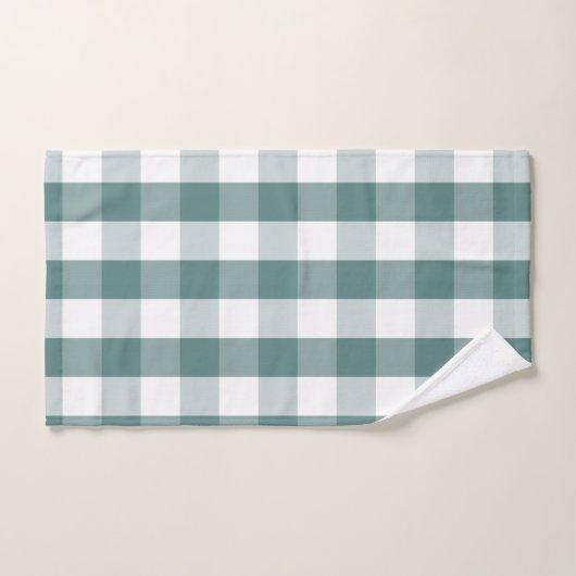 Modern Christmas Poinsettia Badetuch Set (Handtuch)