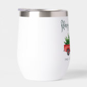 Modern Christmas Red Truck Script Holiday (Rechts)