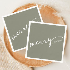 Modern Christmas Serviette