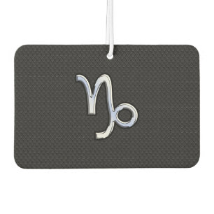 Modern Chrome wie Capricorn Sign auf Snake Stil Autolufterfrischer