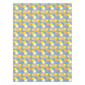 Modern Citrus Fruit Confetti Summer Amalfi Coast Tischdecke (Vorderseite)