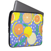 Modern Citrus Fruit Geometric Amalfi Coast Laptopschutzhülle (Vorne Rechts)