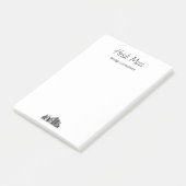 Modern City Skyline Urban Design Consultant  Post-it Klebezettel (angewinkelt)